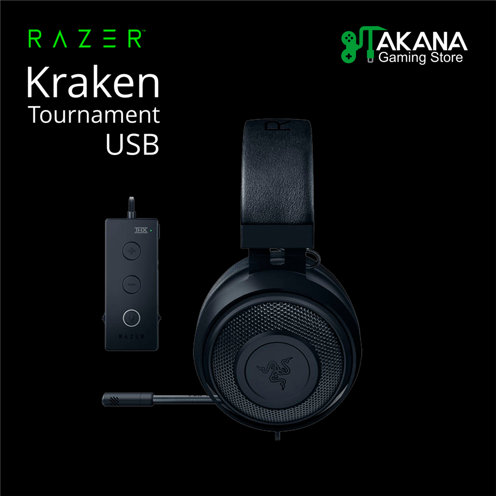 Auricular Razer Kraken Tournament USB Black