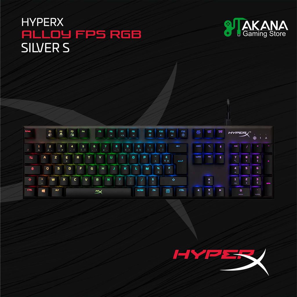 Teclado HyperX Alloy FPS RGB Silver S