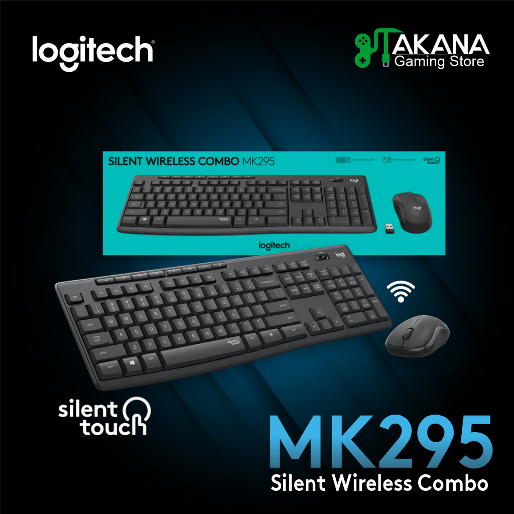 Kit Logitech MK295 Teclado + Mouse Wireless