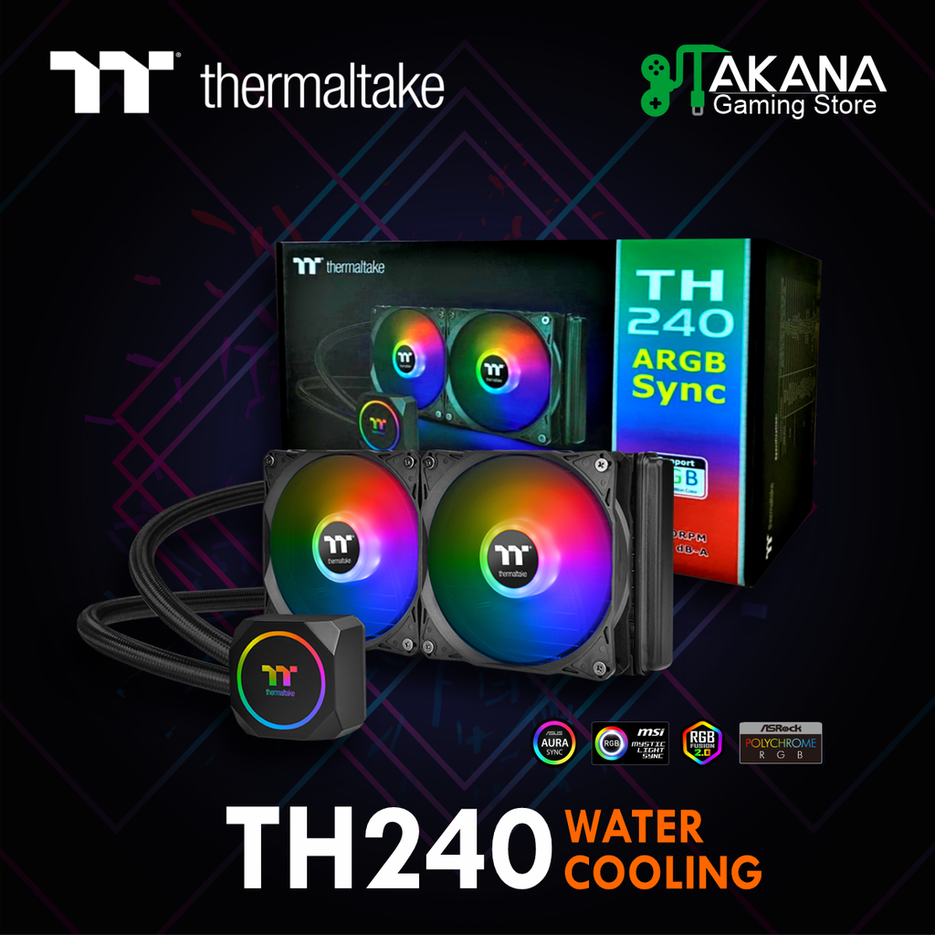 Sistema de Enfriamiento líquido Thermaltake TH240 ARGB Sync