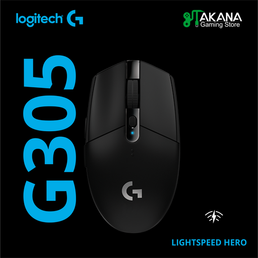 Mouse Logitech G305 LightSpeed Hero Black