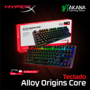 Teclado HyperX Alloy Origins Core RED HX-KB7RDX-US