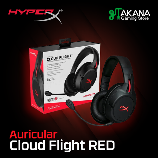 Auricular HyperX Cloud Flight RED