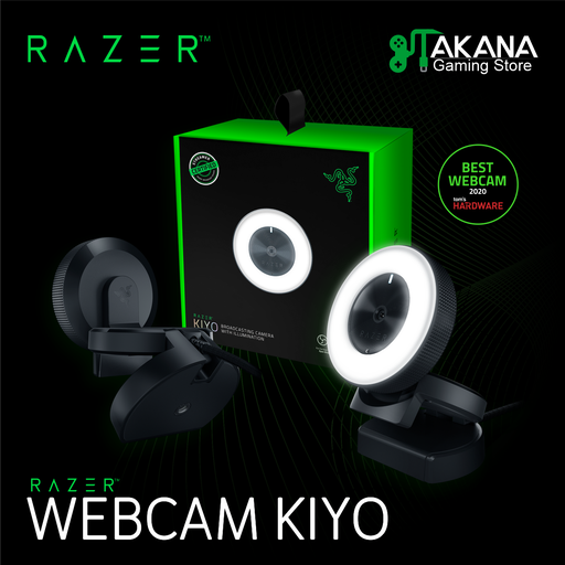 Cámara Web Razer KIYO Streaming Ring Light 1080P