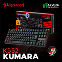 Teclado Redragon KUMARA Black K552RGB Switch Red
